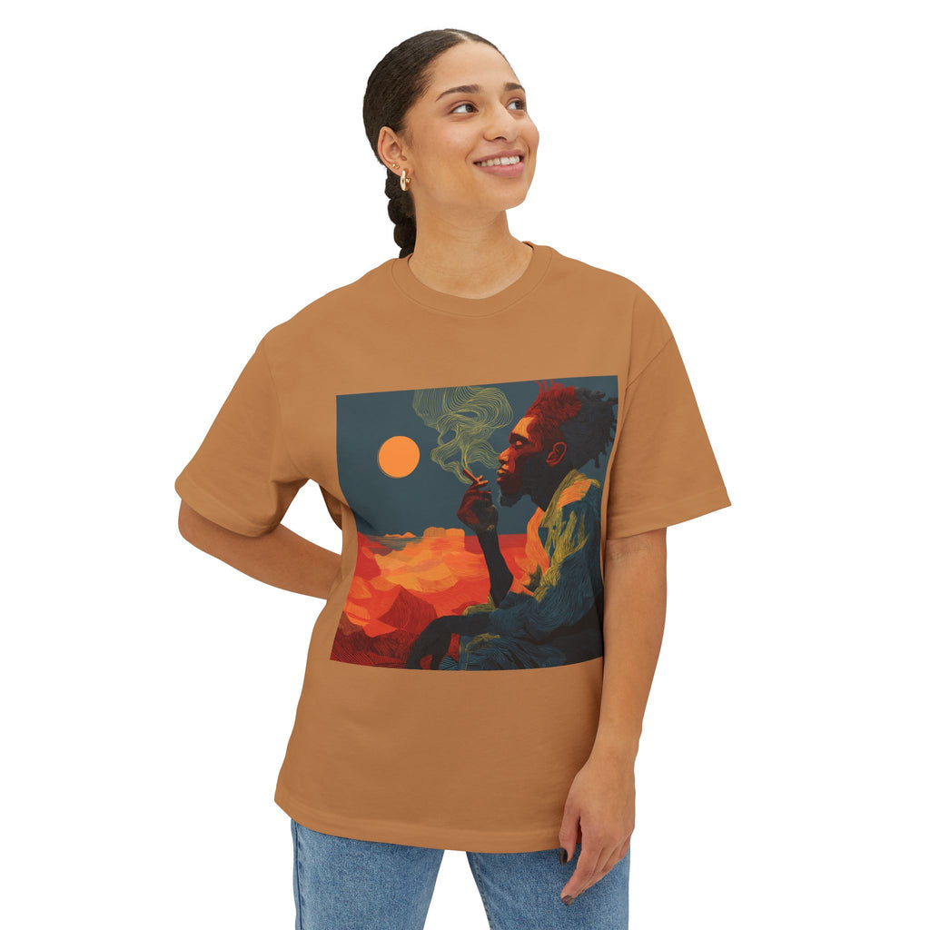 Chill Vibes Unisex Oversized Tee | Perfect for Relaxing Days, Gifts, Festivals, Streetwear, Mood Enhancer