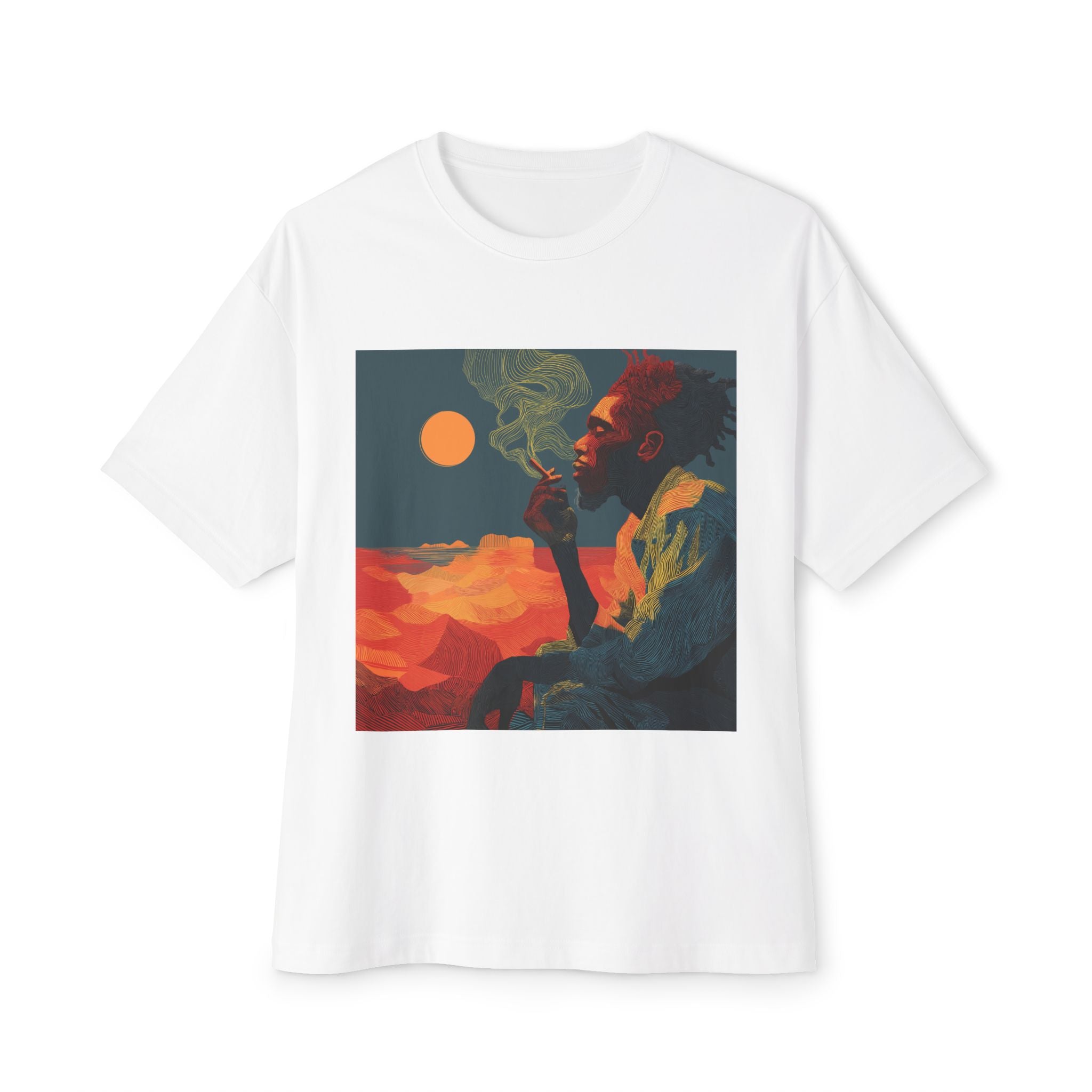 Chill Vibes Unisex Oversized Tee | Perfect for Relaxing Days, Gifts, Festivals, Streetwear, Mood Enhancer