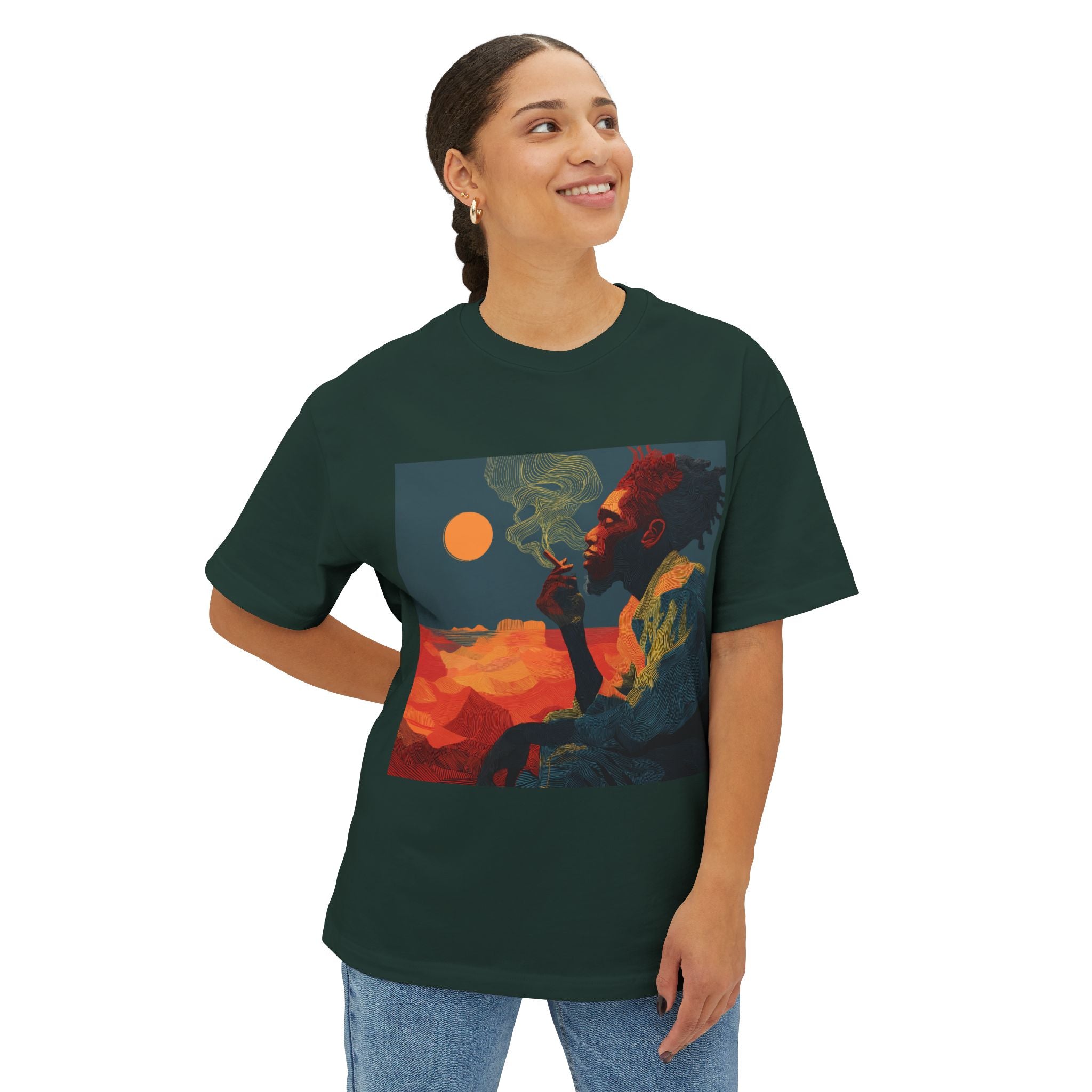 Chill Vibes Unisex Oversized Tee | Perfect for Relaxing Days, Gifts, Festivals, Streetwear, Mood Enhancer